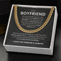 My Boyfriend Cuban Link Chain! Black Card