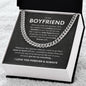 My Boyfriend Cuban Link Chain! Black Card