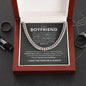 My Boyfriend Cuban Link Chain! Black Card
