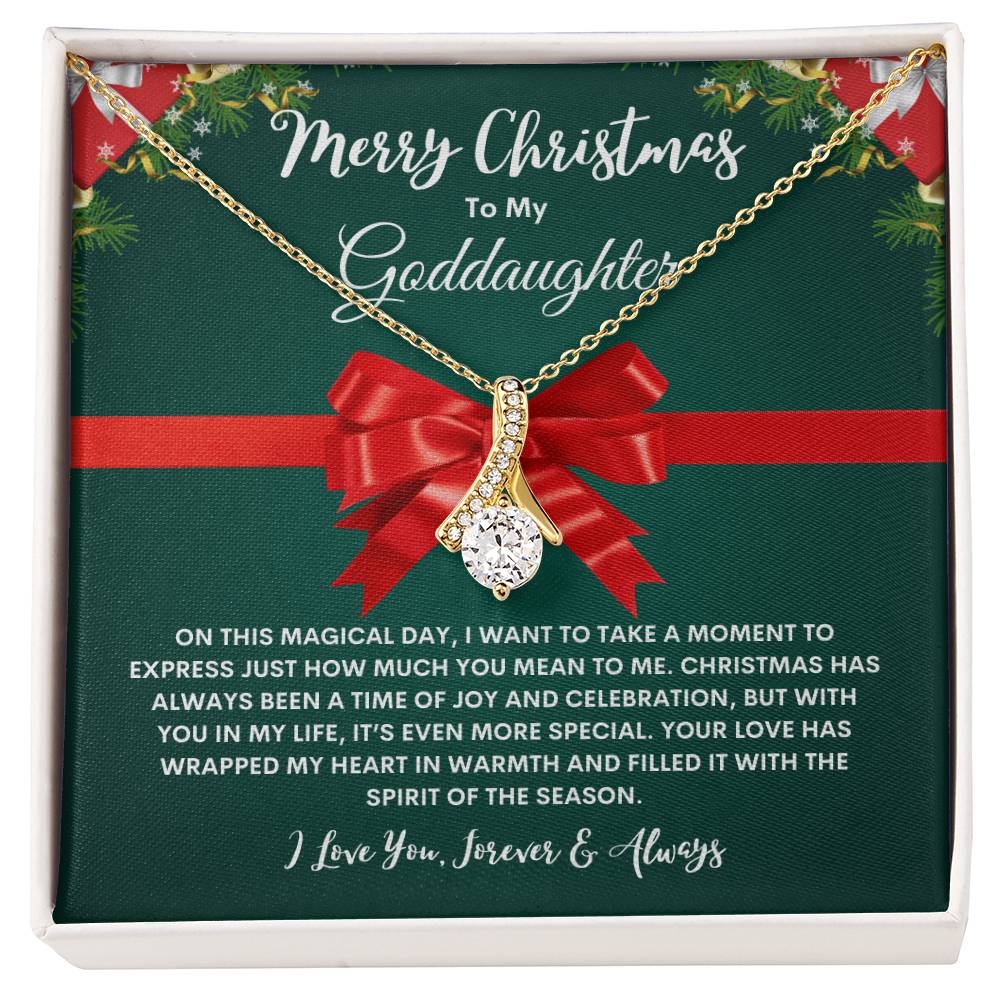 To Goddaughter GREEN (Alluring Beauty)