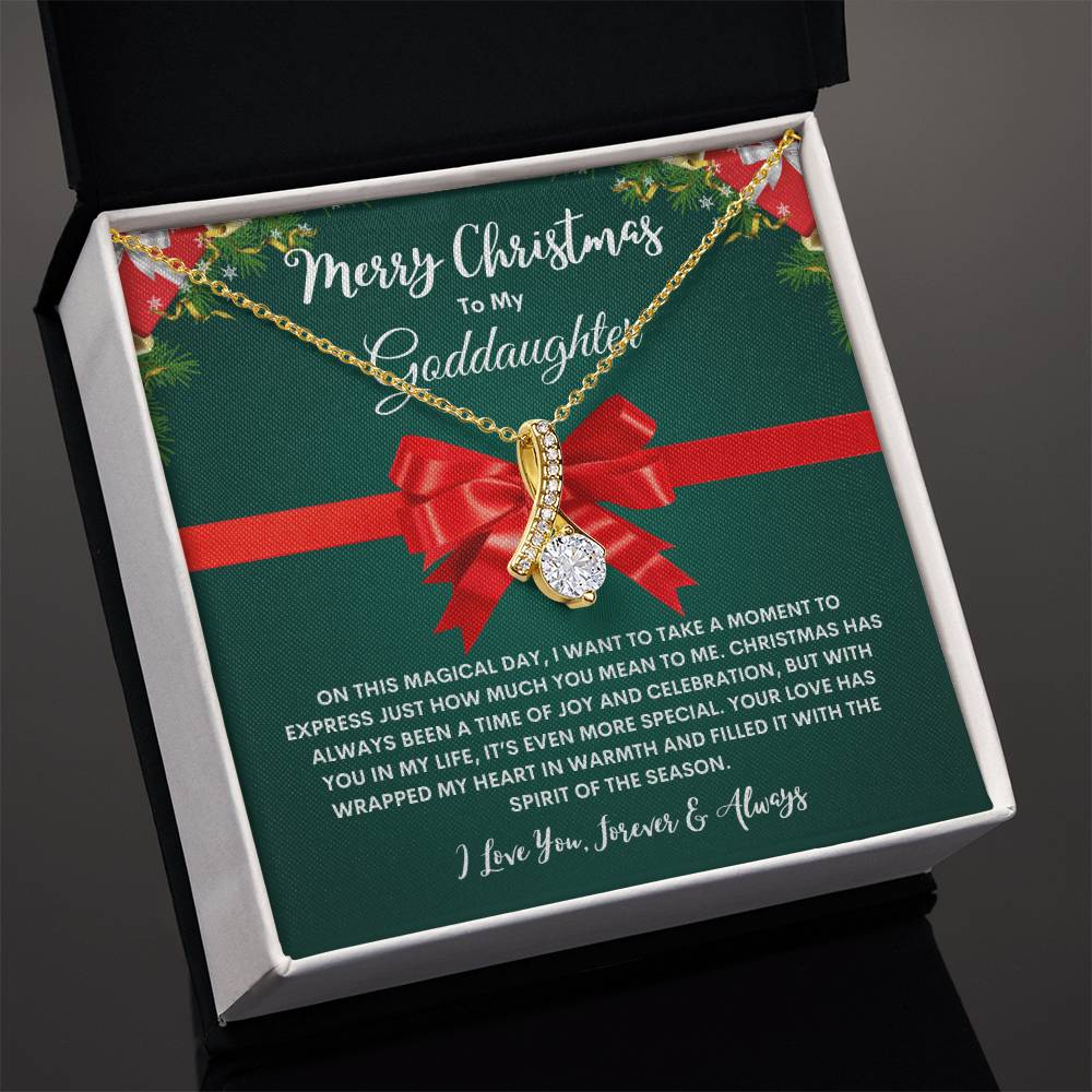 To Goddaughter GREEN (Alluring Beauty)