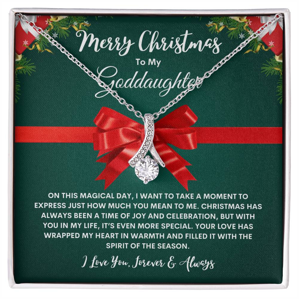 To Goddaughter GREEN (Alluring Beauty)