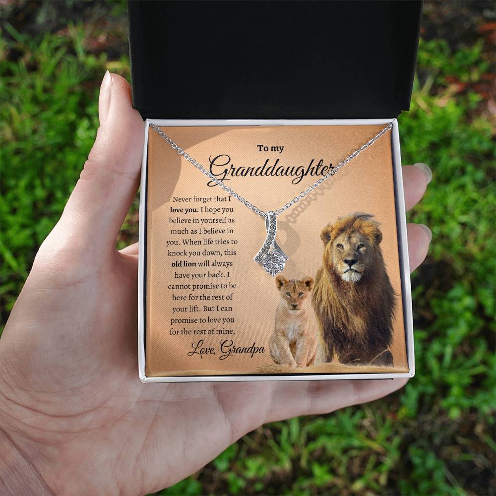 Grandpa To Granddaughter LION (Alluring Beauty)