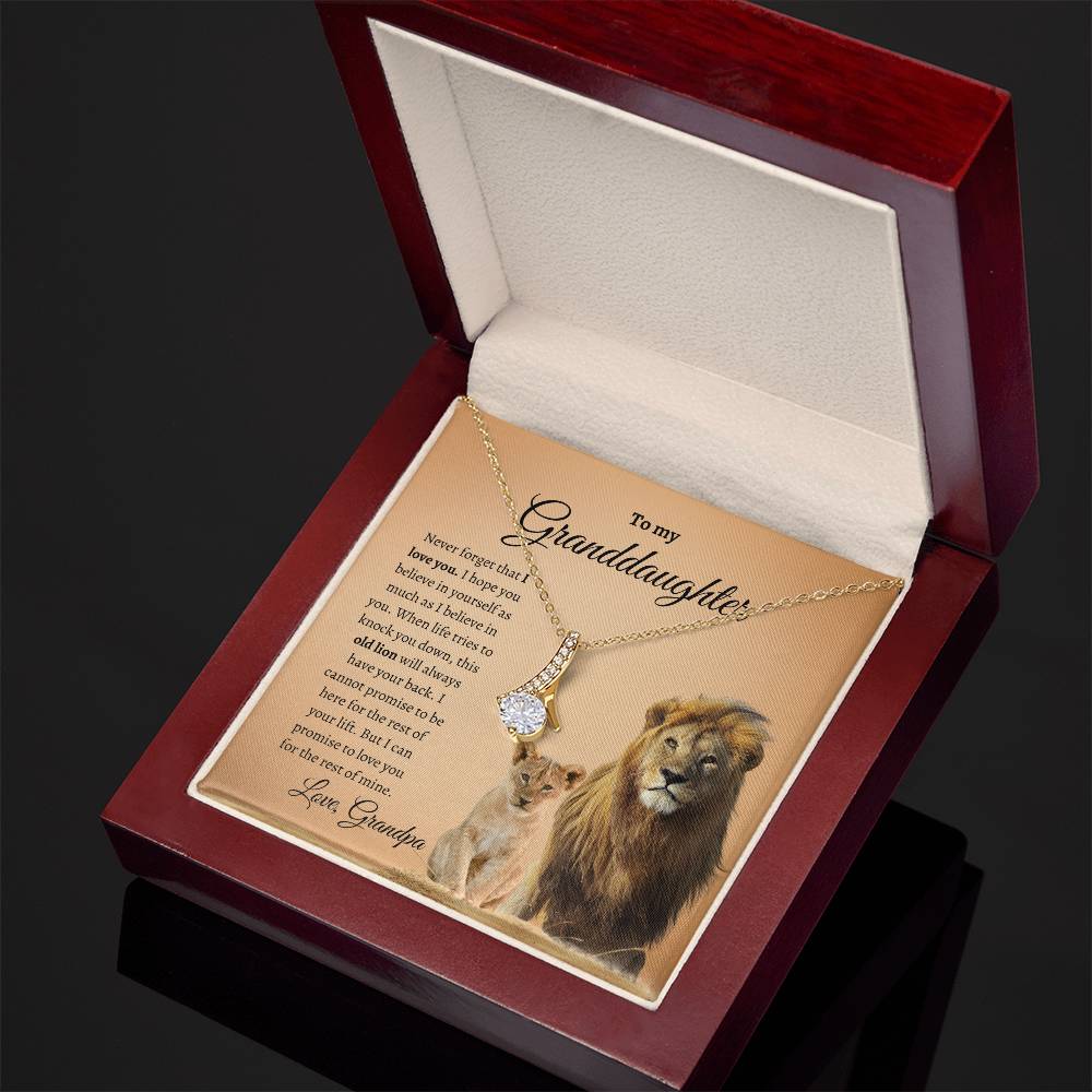 Grandpa To Granddaughter LION (Alluring Beauty)