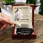 To My Boyfriend Forever Love Bracelet