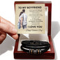 To My Boyfriend Forever Love Bracelet