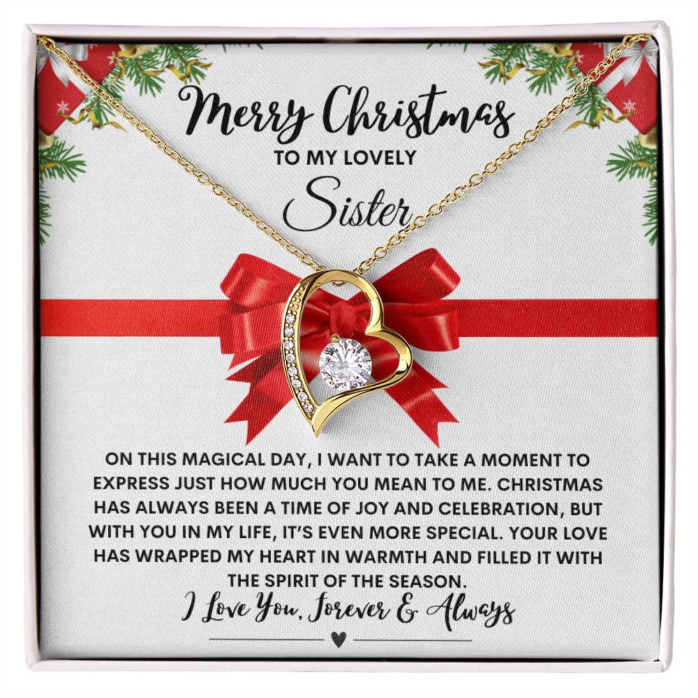 Merry Christmas to My Sister! Love Knot