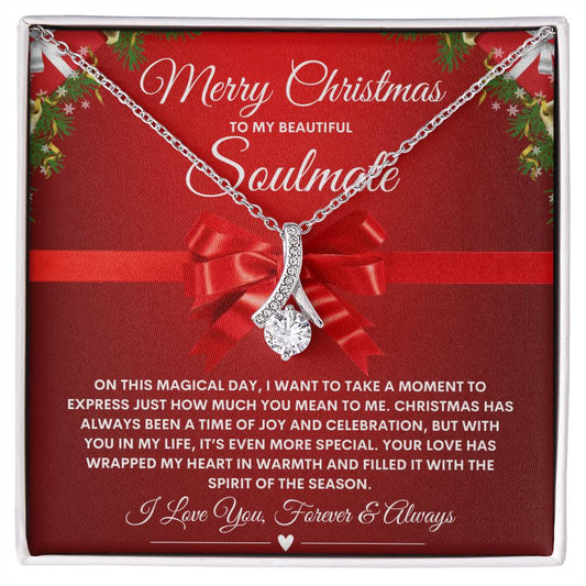 To My Soulmate Necklace RED (Alluring Beauty)