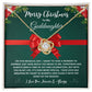 To My Goddaughter Necklace GREEN (Love Knot)