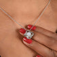 To My Goddaughter Necklace GREEN (Love Knot)
