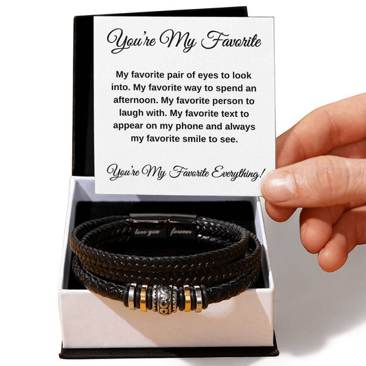 You're My Favorite Everything! LOVE BRACELET