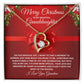 Grandma To Granddaughter Necklace RED (Heart Pendant)